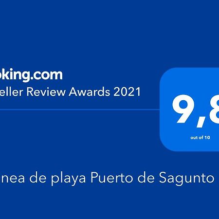 1ªlinea De Playa Puerto De Sagunto Lägenhet Exteriör bild
